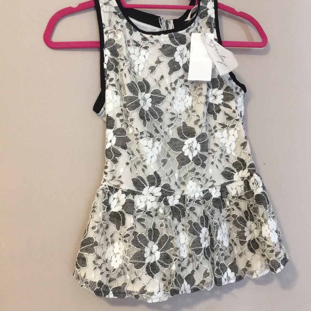 Sugar Lips Peplum Top